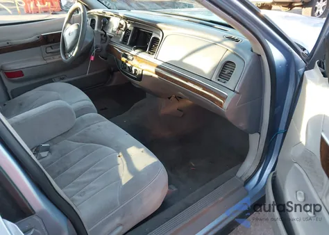 1998 Mercury Grand Marquis из США, поврежденный, VIN 2MEFM74W3WX607234